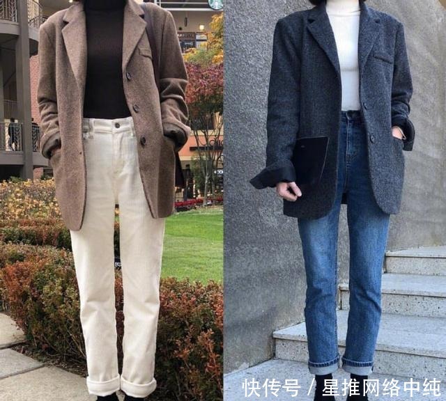  干净利落的秋冬穿搭，跟着时尚博主学，好看又显气质
