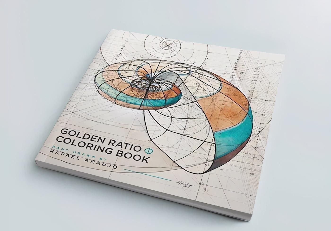 黄金比例!理工男花40年时间,用圆规画1000张画,黄金比例的拥护者