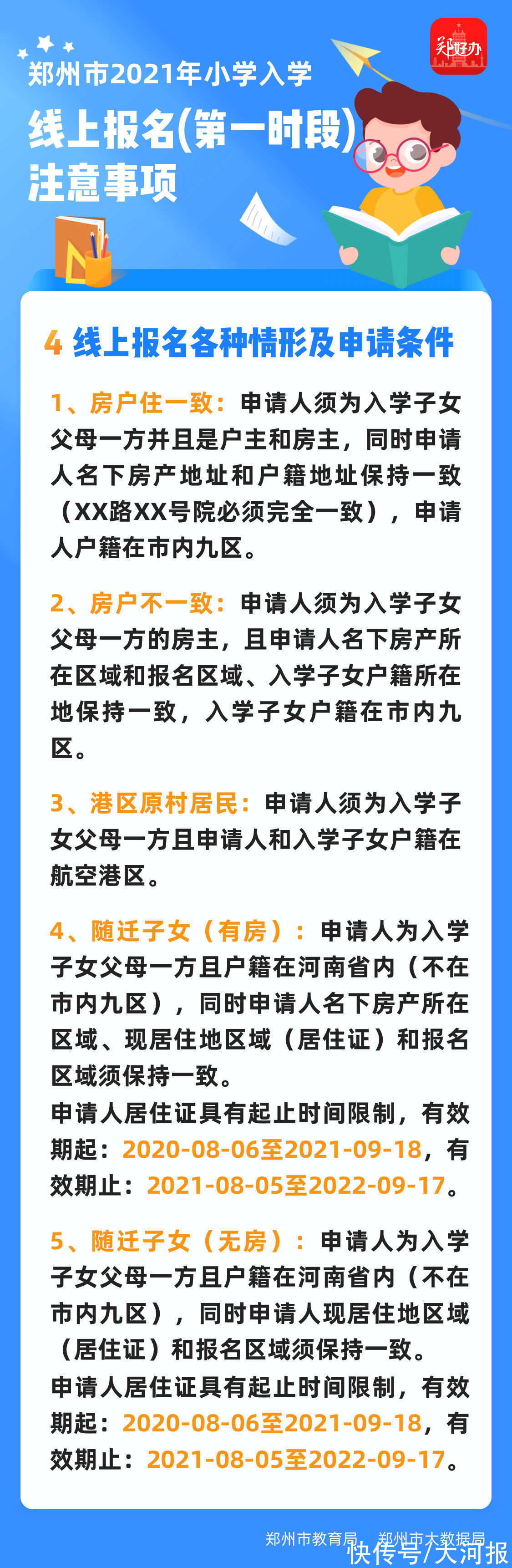 郑州市大数据局|家长别慌！郑州2021年小学入学线上报名“保姆级”攻略来了