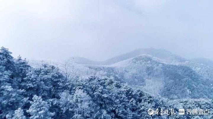 济南|济南南山出现雾凇奇观，九如山美如童话世界！