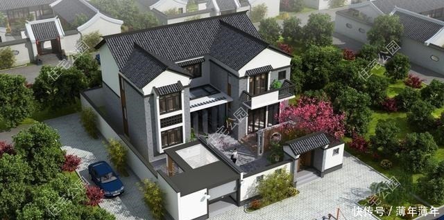 占地面积|堂屋+土灶,这才是农村自建房该有的样子,都说最后一套最美!