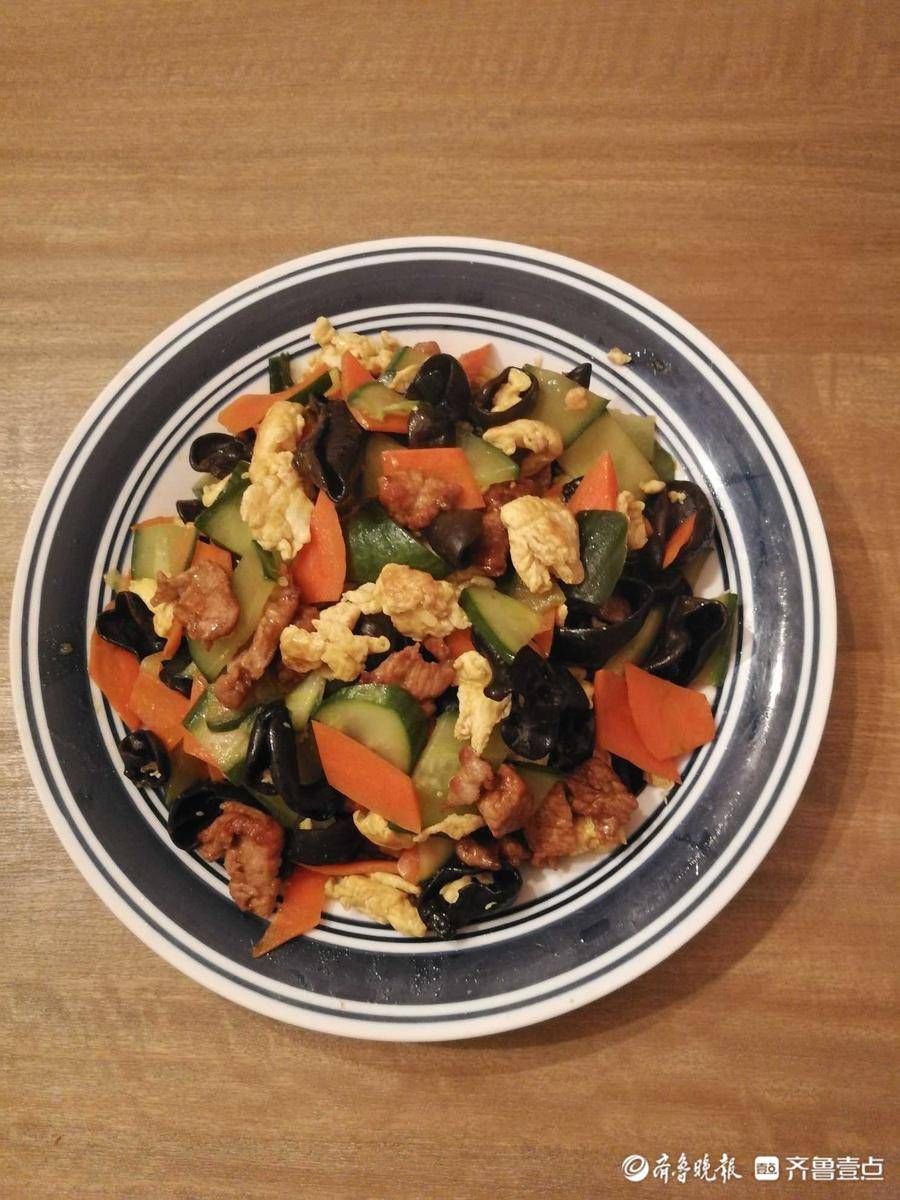 壹粉食堂｜真好吃！鲜美家常版木须肉来啦，肉片嫩滑还超下饭