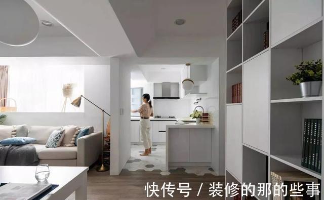 六角砖|65㎡老破小爆改三室+小书房,老破小完美逆袭