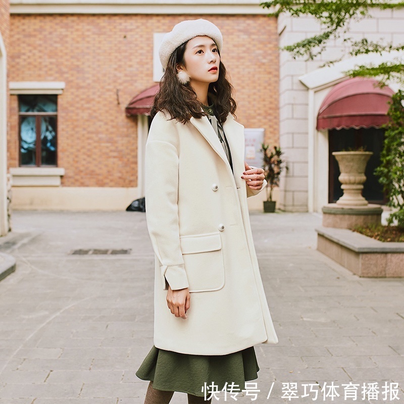 小肚腩 今主流一种搭配:呢大衣+裸靴,建议32-46岁女人初二拜年穿