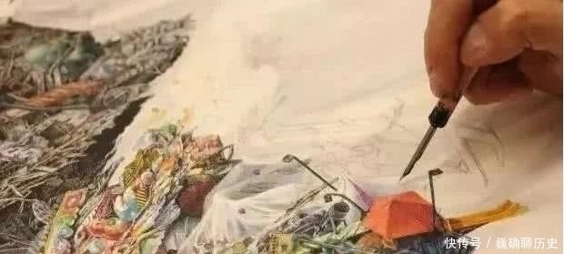 画家&日本艺术家这一幅画,耗时3年完成,最后却被自己作品感动到哭!