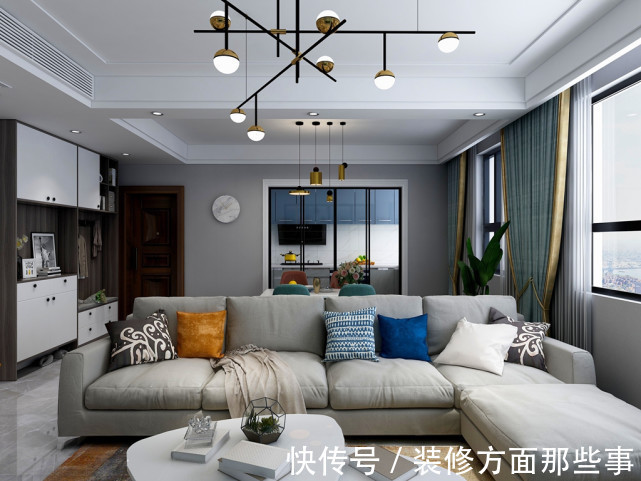简约主义|132平三居室简练出的新概念,摒弃传统的陈俗与浮华