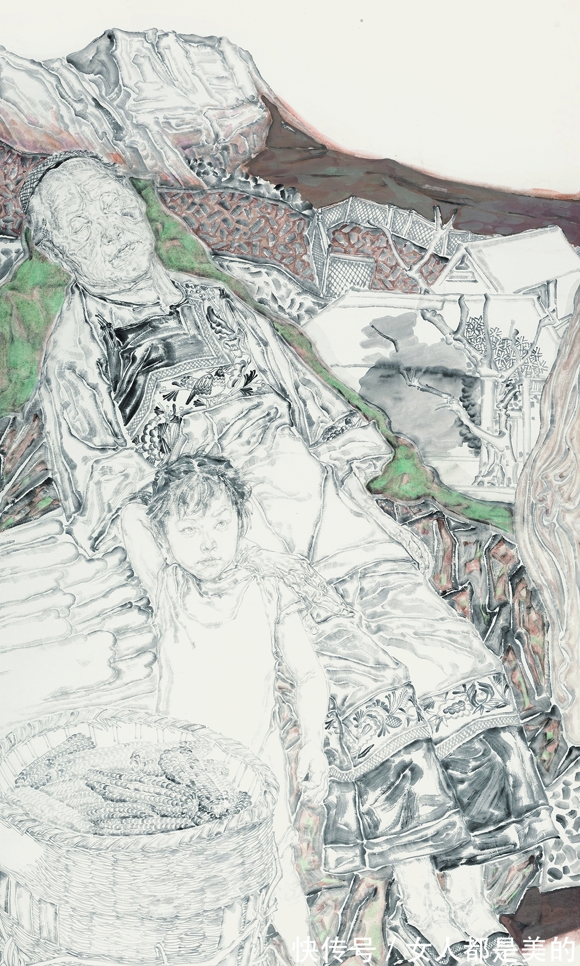 绘画#「直击书画」不是没有故事,而是这些故事都无法开怀畅述