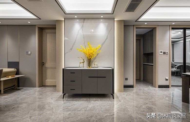 装修|杭州太太布置的新家,入户看到玄关,我就知道她家“稳了”