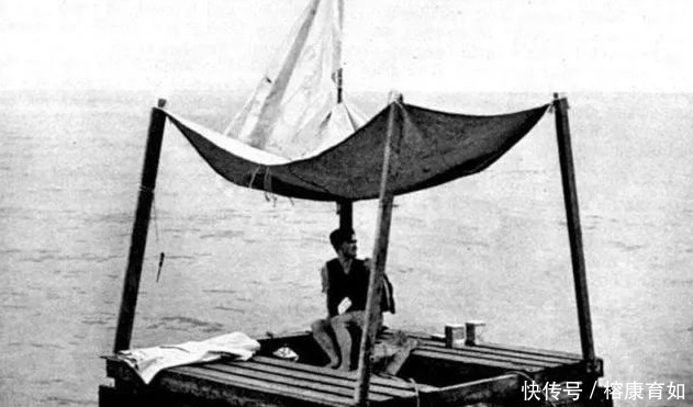 救生筏上|二战中的“鲁滨逊”:大西洋上漂流133天被救,曾喝鲨鱼血饱腹