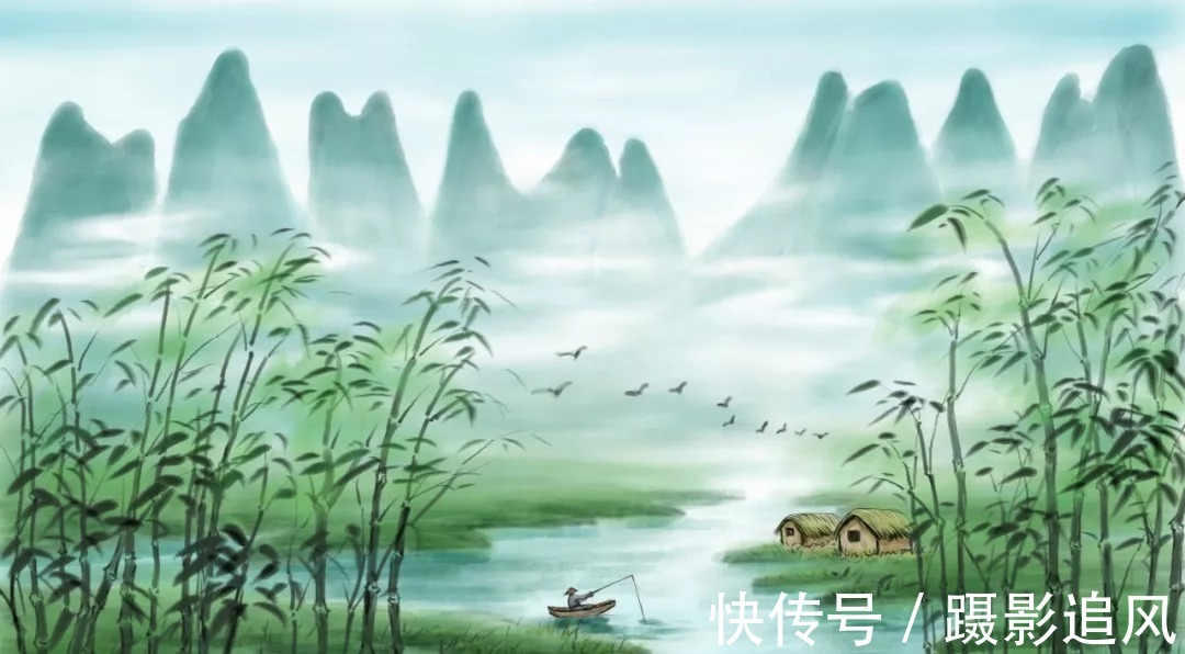 碧峰@李白意境最美的一首诗,字字皆美,第二句竟然