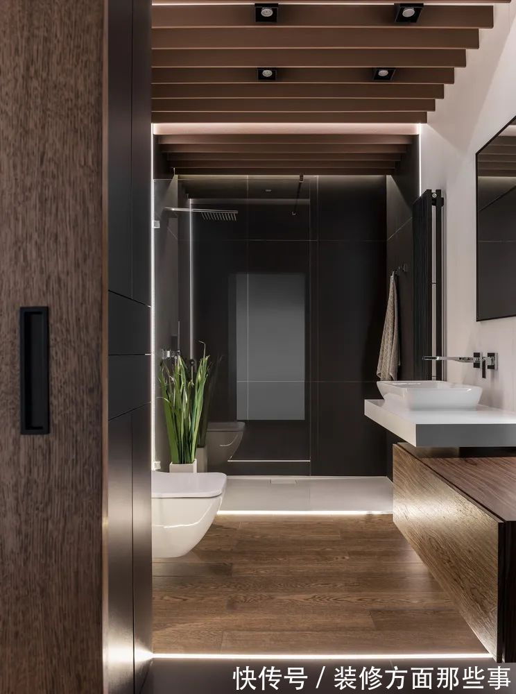 中岛台|78平小复式,客厅挑空设计,楼梯不装扶手,一看业主就很有品位!