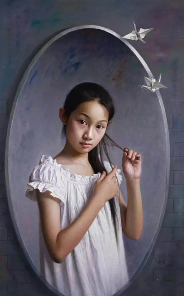 美女画家笔下的女孩 美女画家笔下的女孩