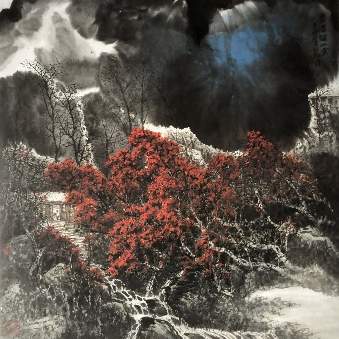 弃武从文!笔歌墨舞·喜庆元宵——壬寅2022年宋柏松国画作品鉴赏