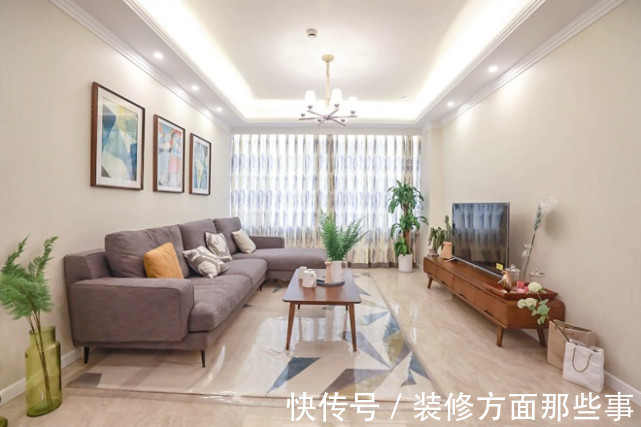 定制|85平北欧+现代二居室,玄关采用定制上下玄关柜体式,美观实用