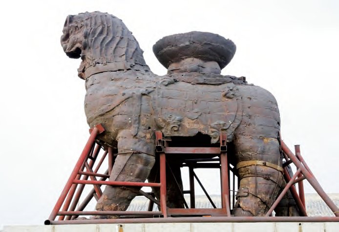 长清！非袈裟化铁，也非铁铸袈裟，长清灵岩寺的“铁袈裟”究竟为何物