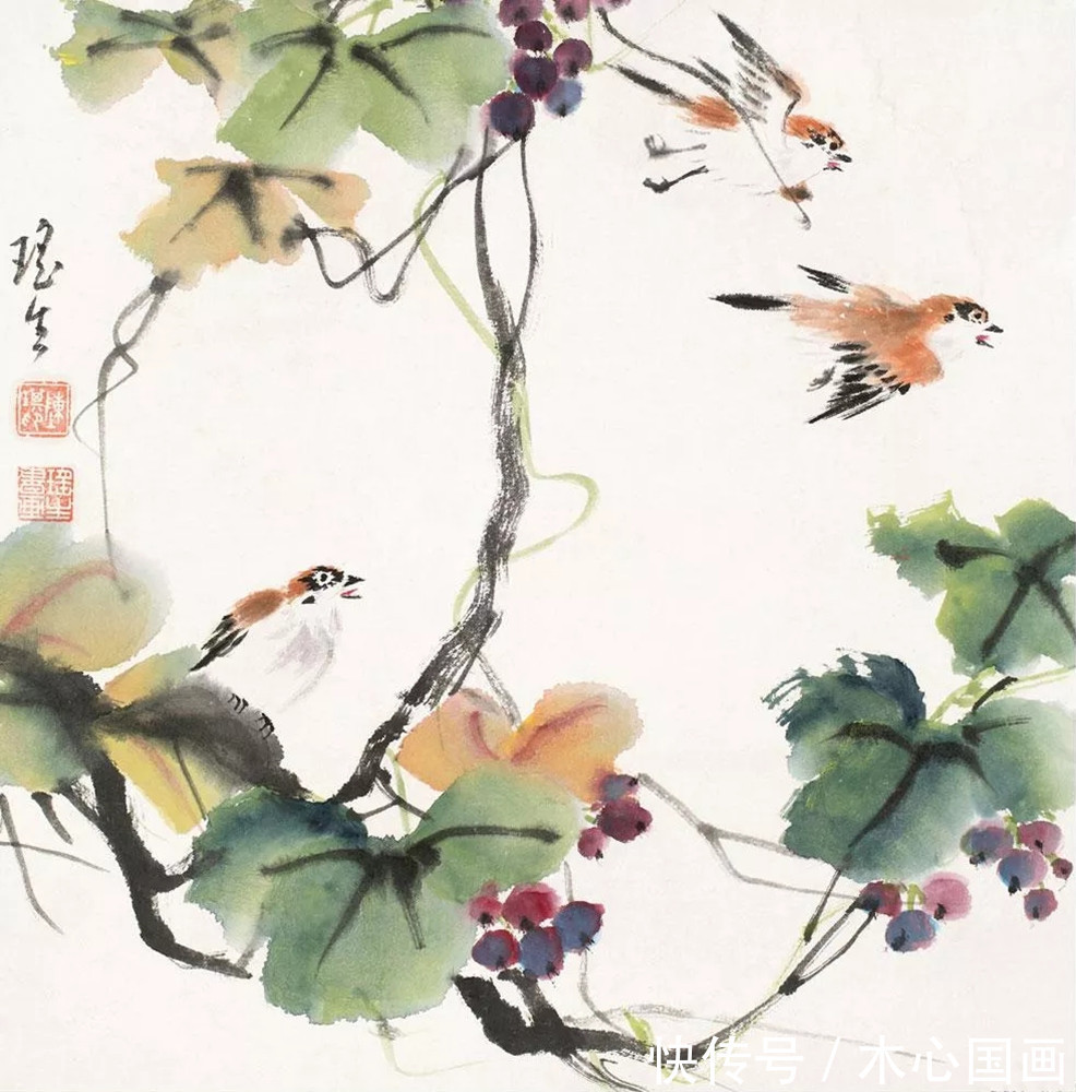 王雪涛&陈瑶生先生作品欣赏“画风遗高古 人品垂丹青”