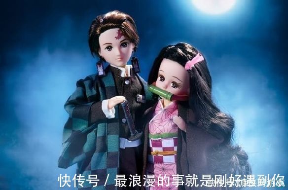 炭治郎|简直可怕！“日本芭比”莉卡推《鬼灭》炭治郎兄妹娃娃