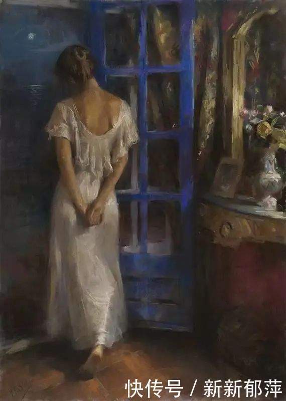 衬布#这位老画家笔下的人物身材,女人看了都羡慕!