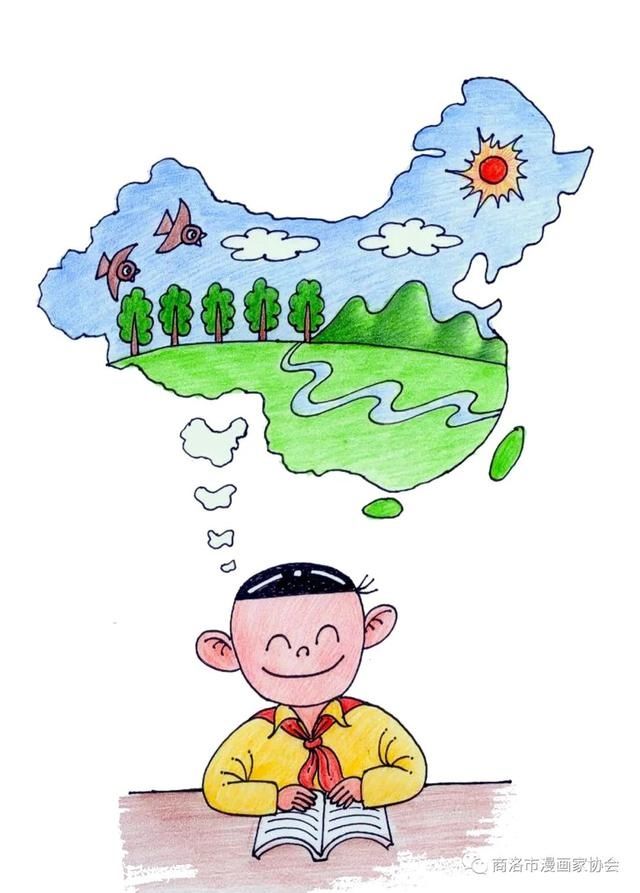 儿童|张红彦儿童漫画作品欣赏