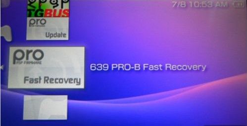 pro fast recovery psp