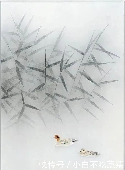 这画中的小生命,纯净天真