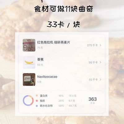 燕麦|香蕉燕麦曲奇