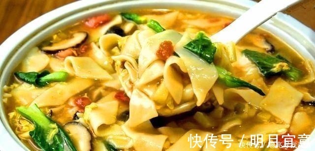 面条|我家早餐最爱喝这汤,比面条好吃,比疙瘩汤顶饱,喝一碗还能保暖