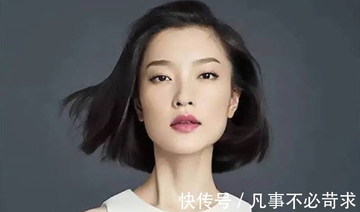 慵懒感 发型这么梳,大脸瞬间变小脸,8款方脸女生优选发型,婉约有时尚