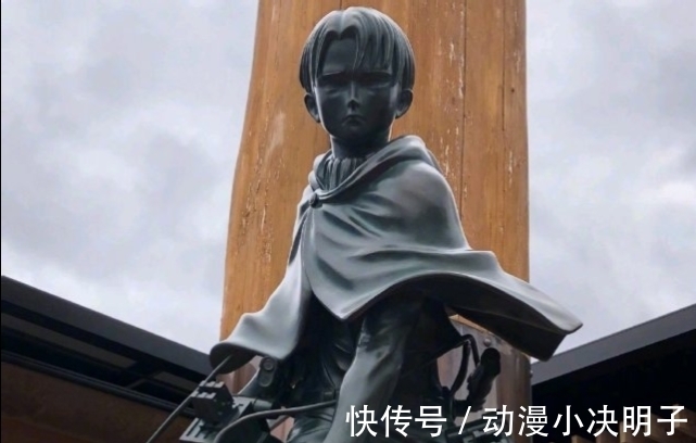 谏山|进击的巨人：谏山创家乡设立兵长铜像，形象有点脱线，身高不到1米6？