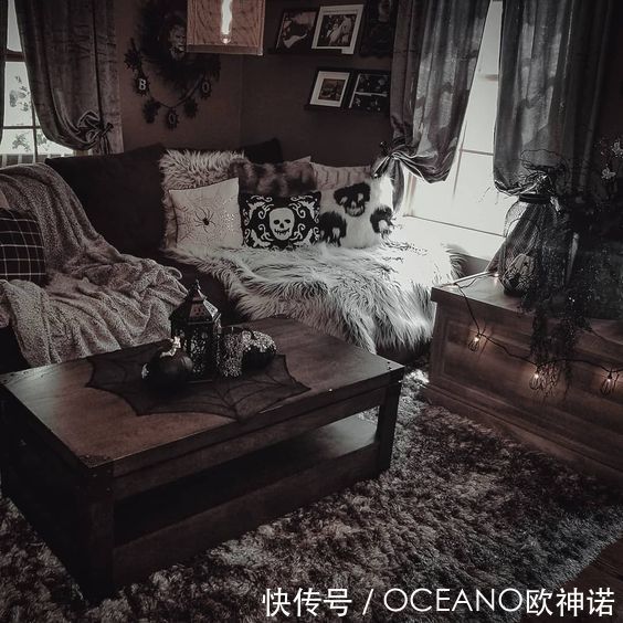 墙壁|欧神诺小课堂:哥特式客厅设计,让你体会别样的魅力