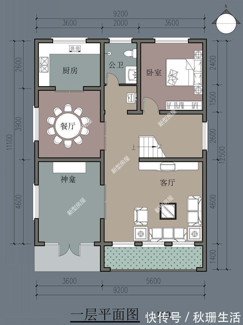 建筑|准备了20万回农村建房，这6套图纸，你们帮我看看哪套好