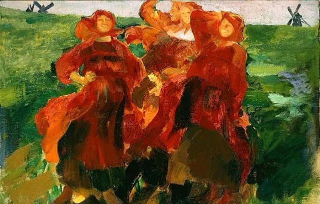 彼得堡&色彩这么艳丽,居然是列宾工作室出来的画家