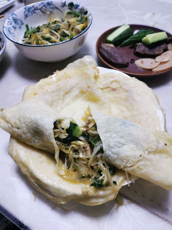 上桌|上桌妙光的春饼卷合菜,这个冬日别再错过啦