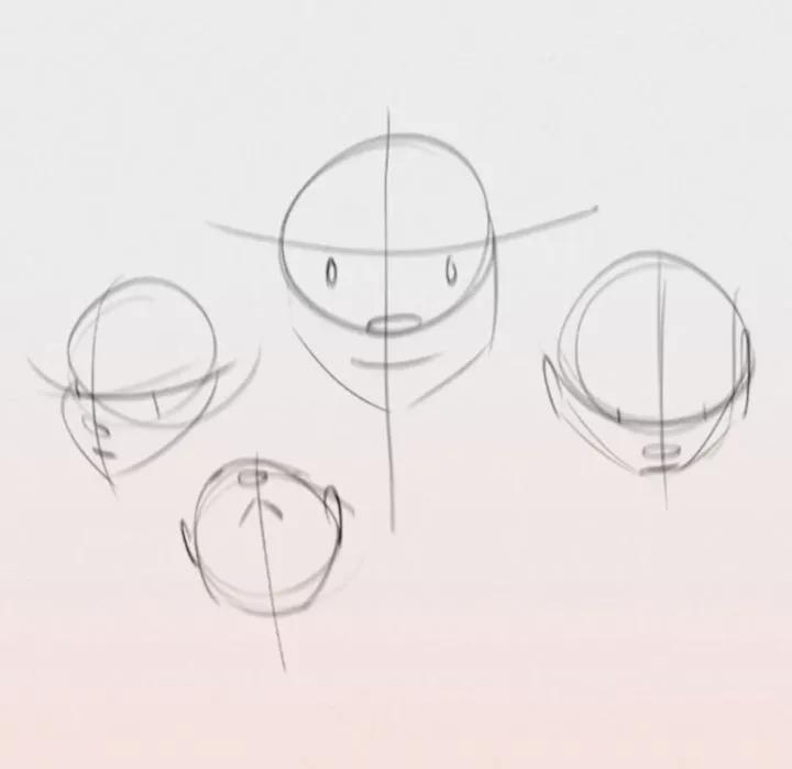 教程|人物头部绘法教程,练起来!