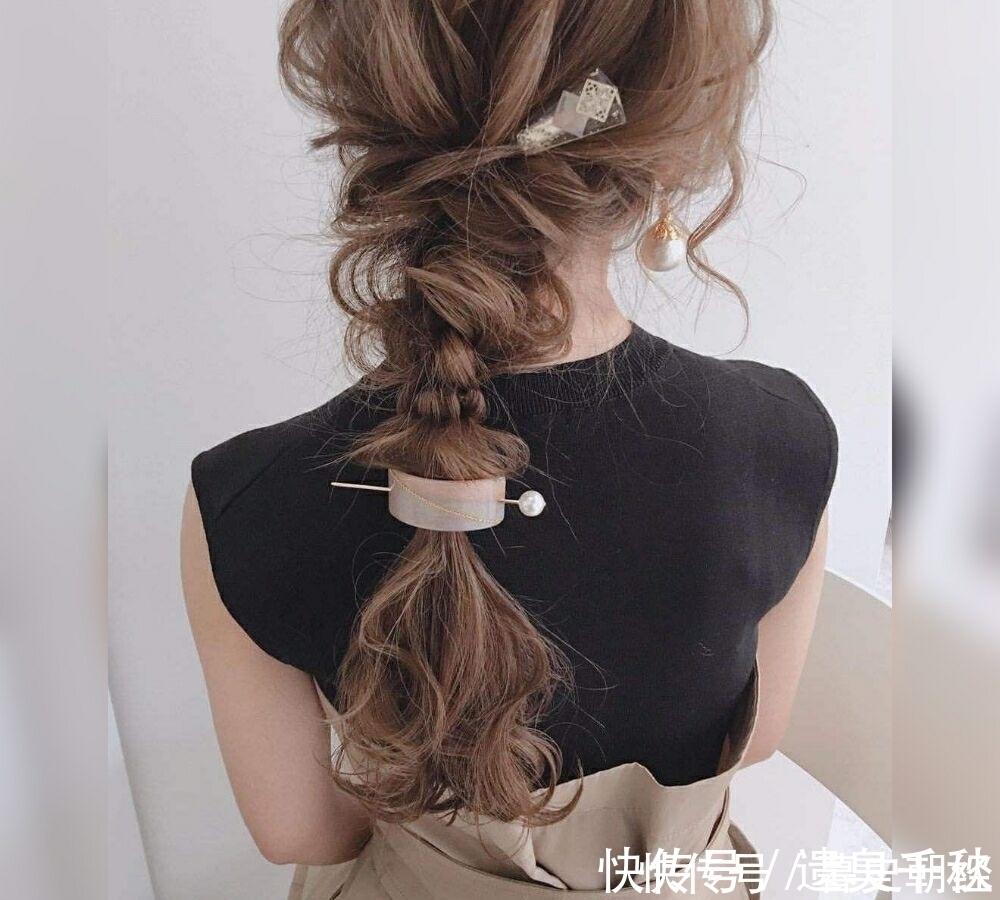 扎法|马尾发型单调土气?那是因为你不会扎,几种扎法让你时尚更迷人