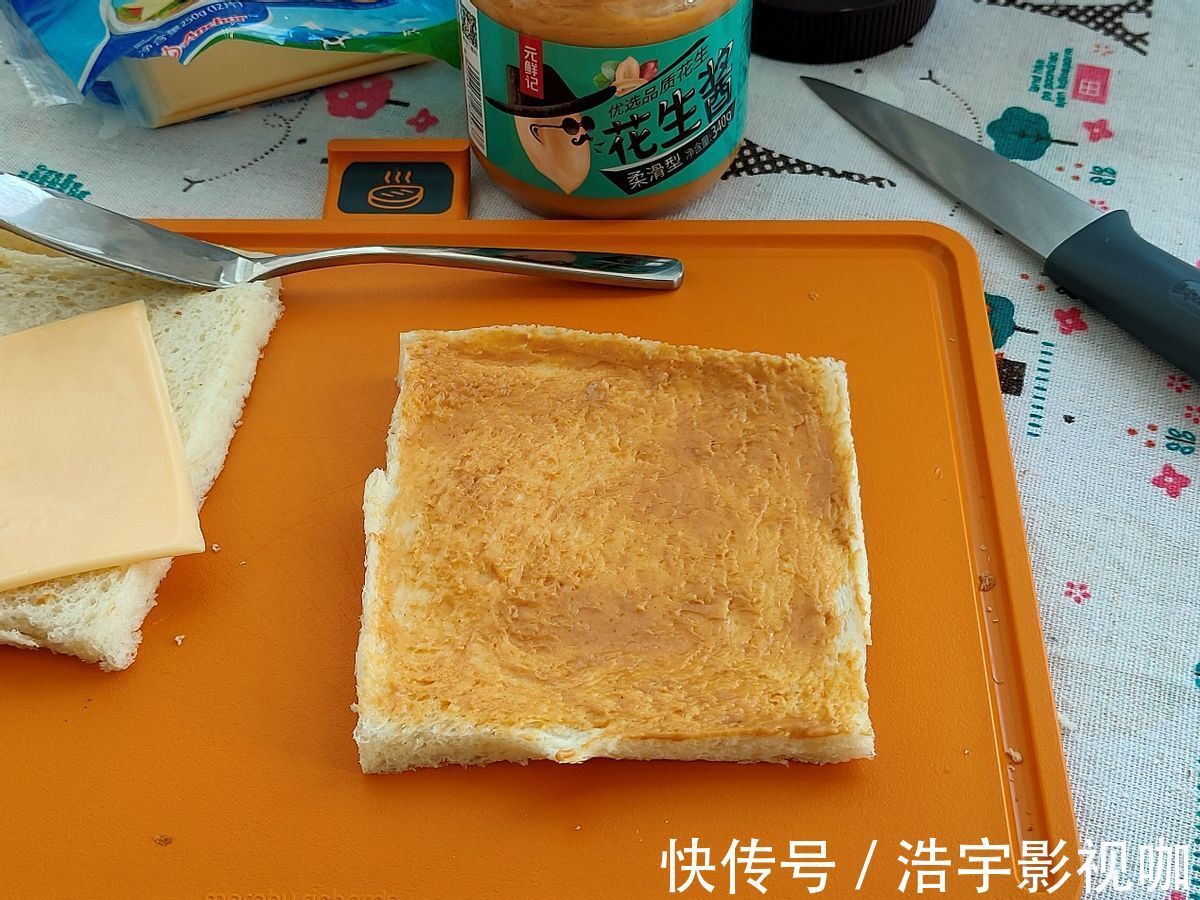司卷|简单快手的花生酱吐司卷，10分钟就做好，好吃又营养