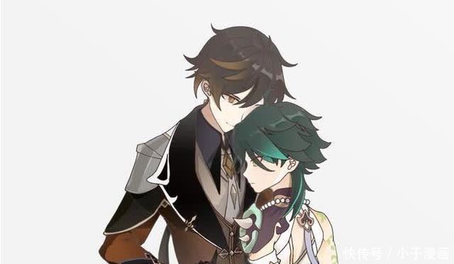 甘雨|魈想让钟离品尝美味的“杏仁豆腐”，可在甘雨看来他们是在秀恩爱