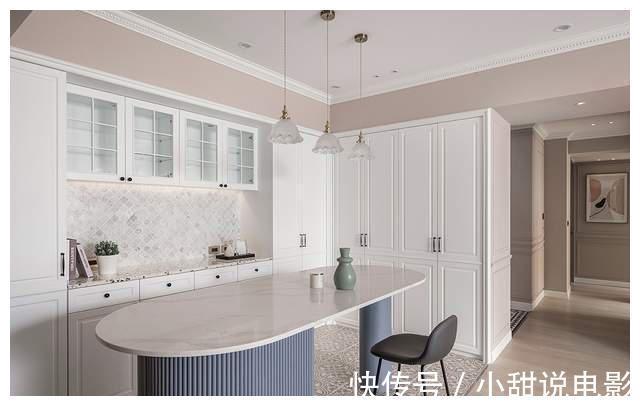 莫兰迪|台湾夫妇晒出115㎡新家，美式混搭简欧美出天际，是巧合还是故意