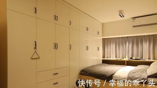 天立地柜|43㎡小宅,硬在窗户旁挤出小书房,真心实用!全屋收纳绝了