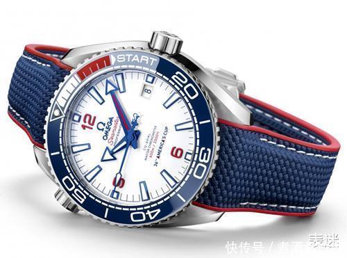 除了黑蓝绿,手表还可以这样操作——欧米茄这款表有点艳!