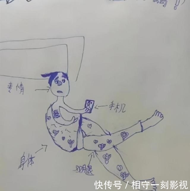 收上来|“妈妈3天没打我了”，老师让孩子画妈妈睡姿，收上来后笑翻天