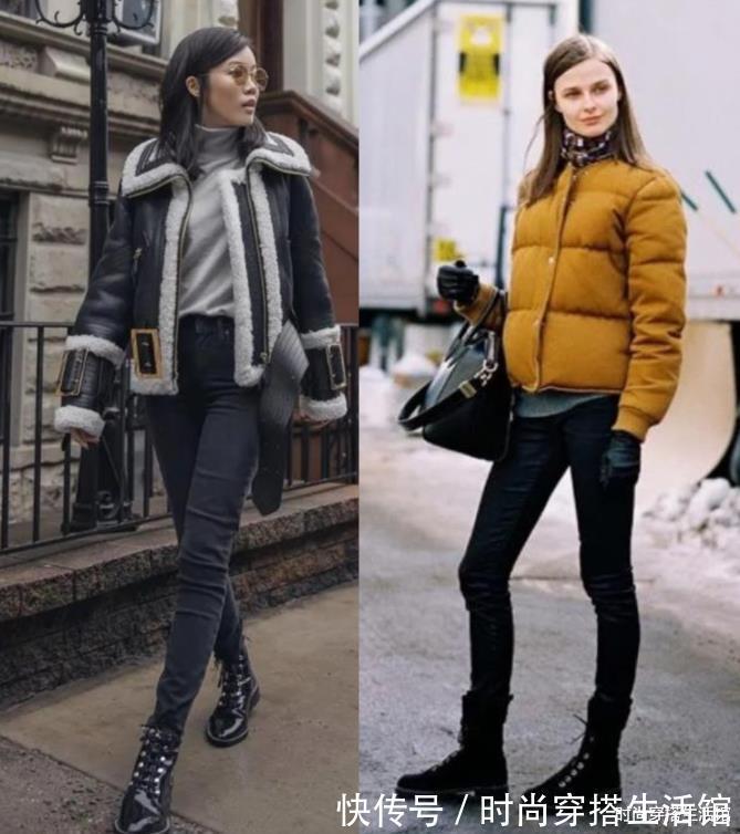 袜子|入秋后就别再露脚踝了,这样穿时髦显高又保暖,建议收藏