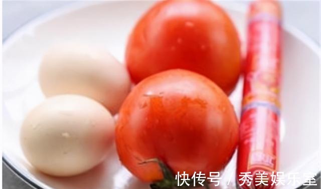 玉米淀粉|教你在家做爆好吃的番茄火腿鸡蛋烩饭,5分钟快手餐,赶紧收藏