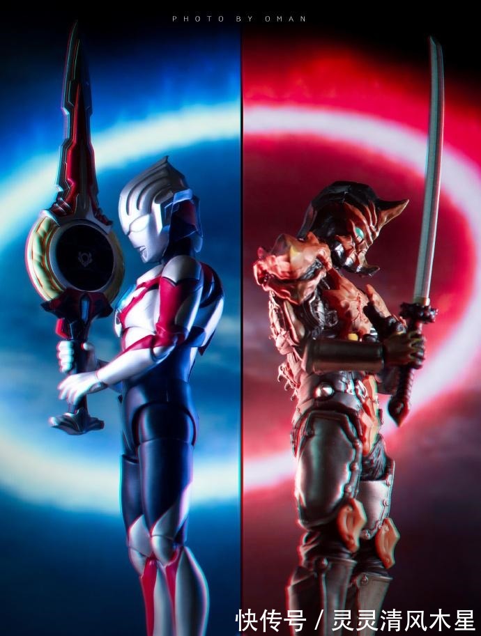 银河|奥特曼中那些CP组合,诠释了羁绊与友情,大神运用手办完美再现