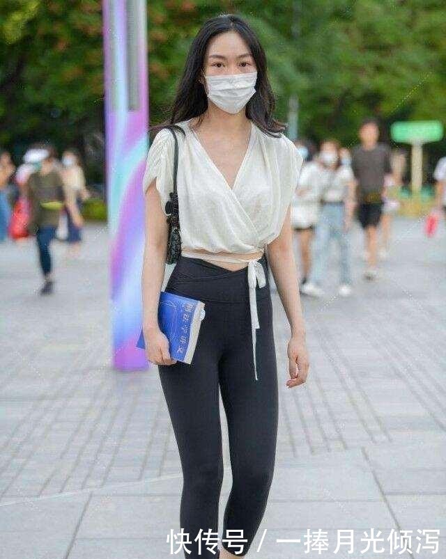 宽松|优雅气质的瑜伽裤可是必备品，有设计感的才时髦好看，大腿肉滑