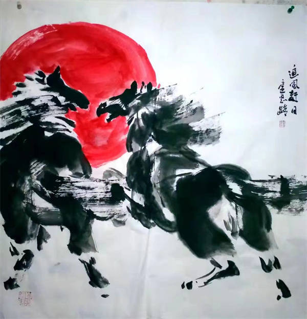 扈恩龄!画家扈恩龄大写意山水作品欣赏