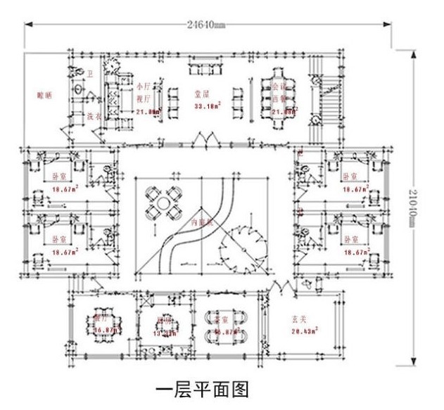别墅|艺工坊丨十分实用的别墅中式设计方案