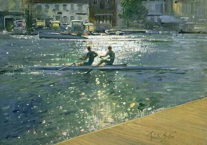 陌上花开!英伦风情的陌上花开——蒂莫西·伊斯顿的风景油画