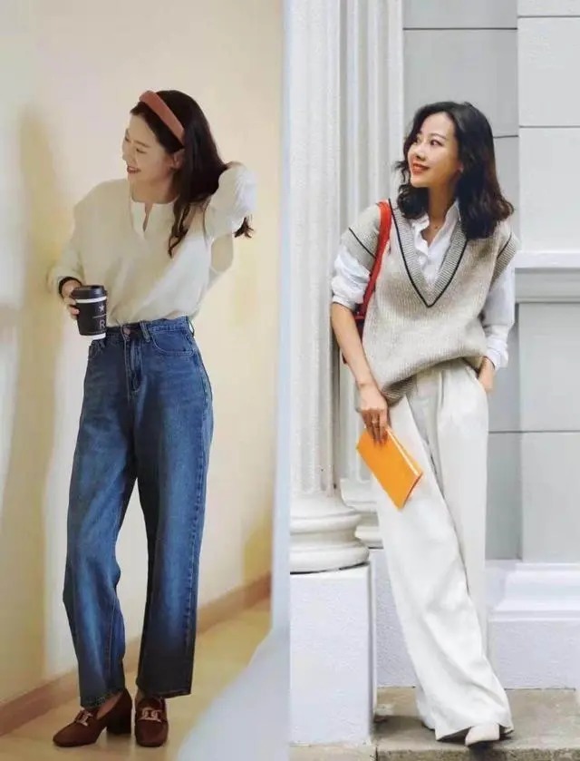 秋季 入秋后不用穿得太精致,照搬这些穿搭,高级又提气质