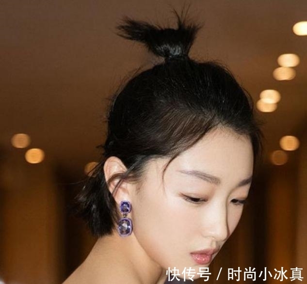 三七偏分 脸圆的女生要学会拒绝留中分，难看显脸大，这5种发型才适合你